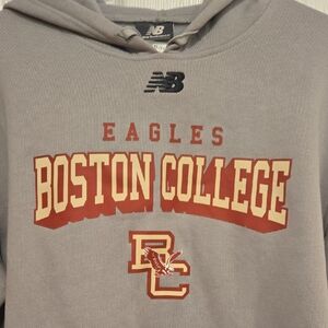 New Balance Boston College Boston College Eagles Men's Gray Sweatshirt Hoodie L